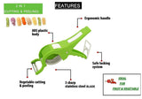 Plastic 2 in 1 Vegetable & Fruit Multi Cutter